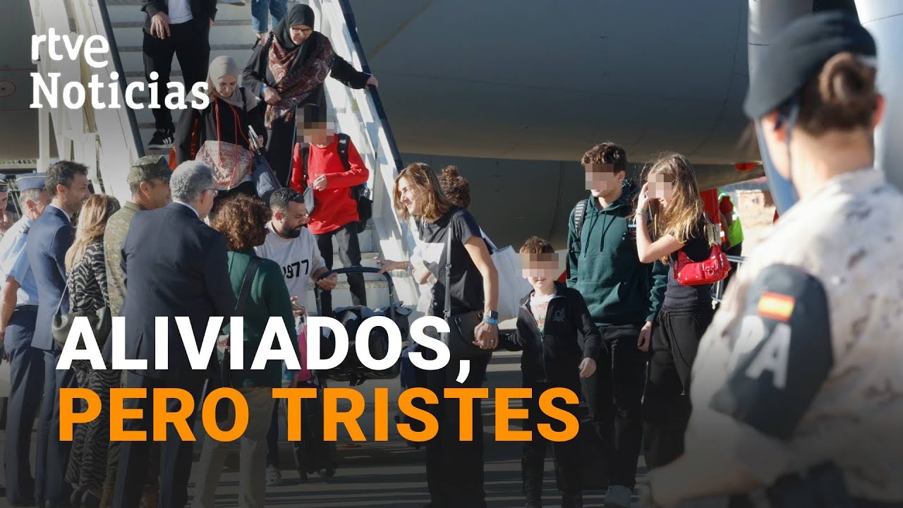 LÍBANO: LLEGAN los PRIMEROS EVACUADOS a TORREJÓN tras la OFENSIVA TERRESTRE y AÉREA de ISRAEL |