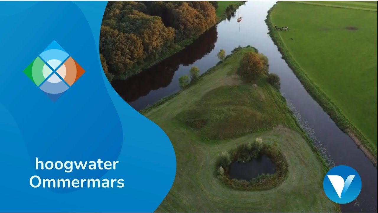 Hoogwater in de  Ommermars met Arend Spijker