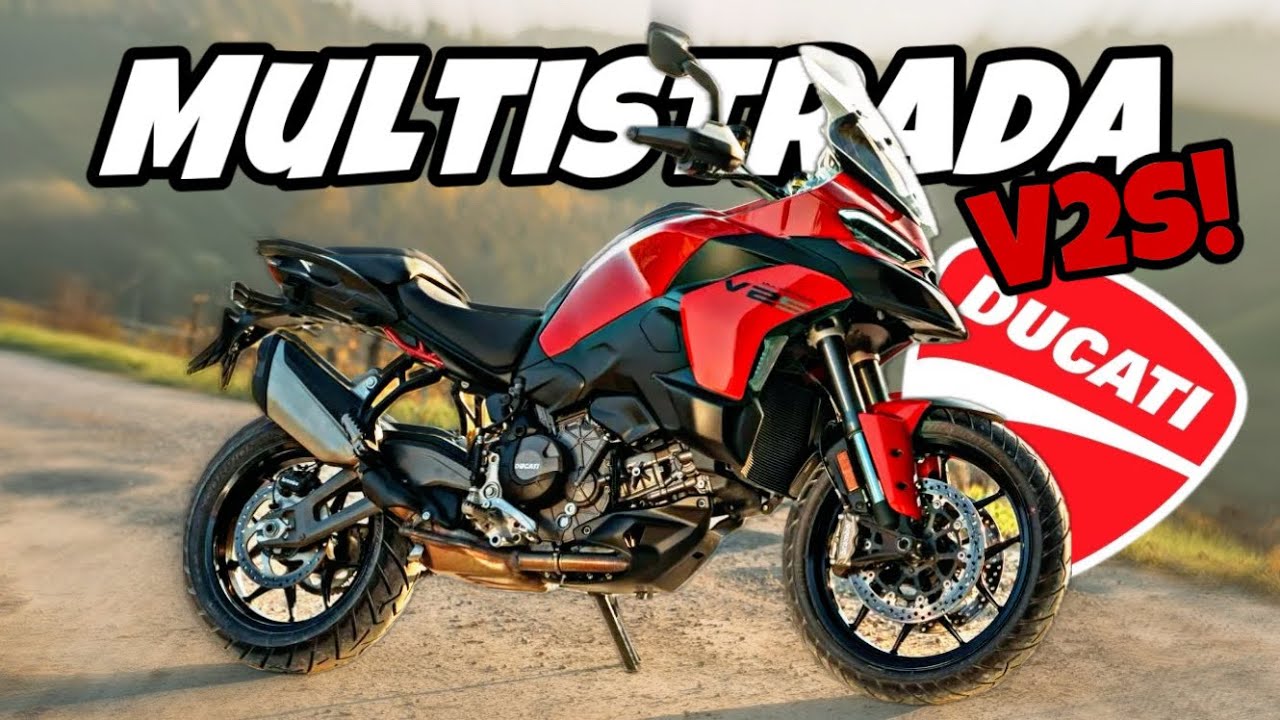 Ducati Multistrada V2S!😯TEST RIDE RECENSIONE ITA