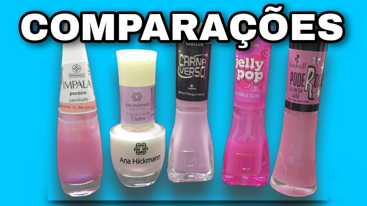 COMPARAÇÕES COM O ESMALTE KAYINAGANDAYA DA DAILUS