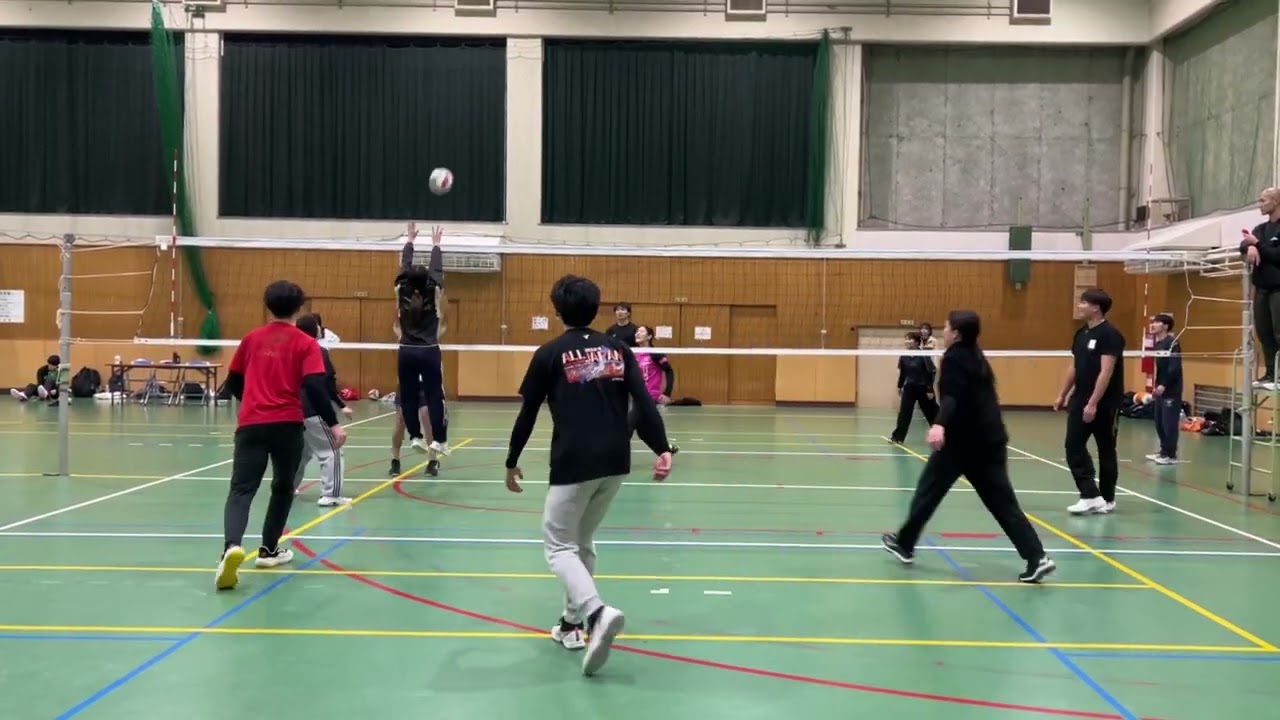 01/06  予選　混合バレーのグリ長 vs  りょーかいちょーだい ②