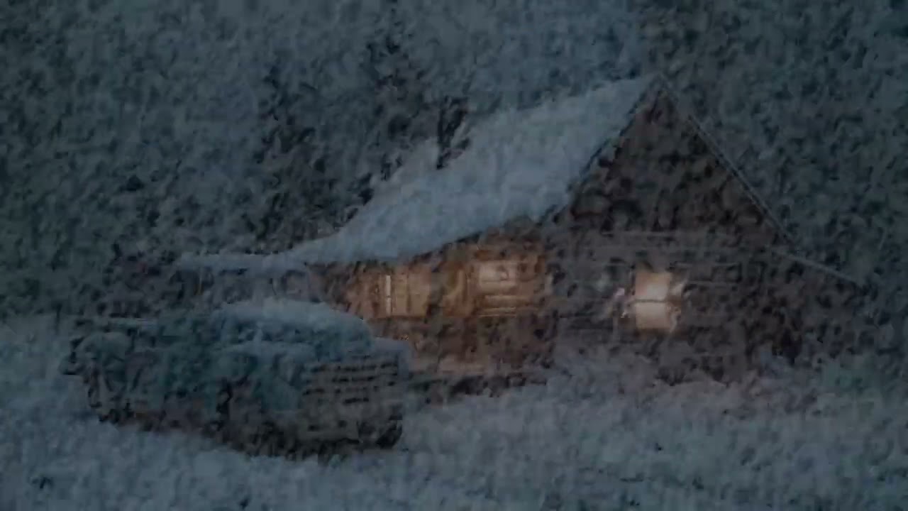 Relaxing Wind Sounds for Sleep | Deep Winter Wind & Snowstorm