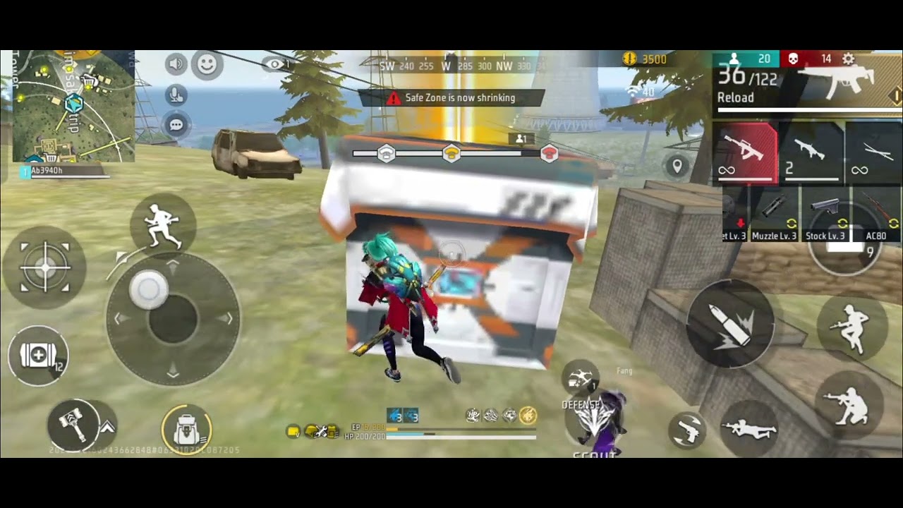 Solo vs Squad /Challenge 17 kill / BOOYAH  / Free Fire / 