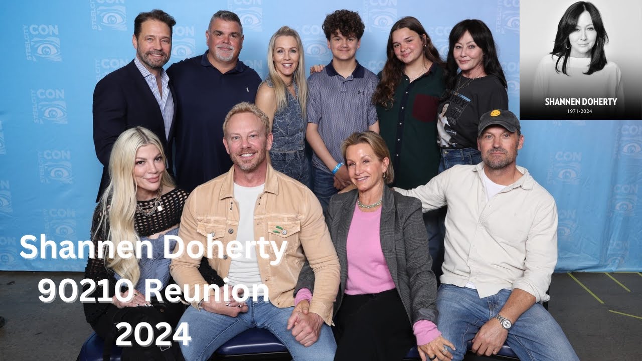 SHANNEN DOHERTY LAST 90210 REUNION  REST IN PEACE
