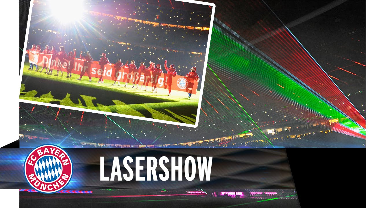 FC Bayern Lasershow