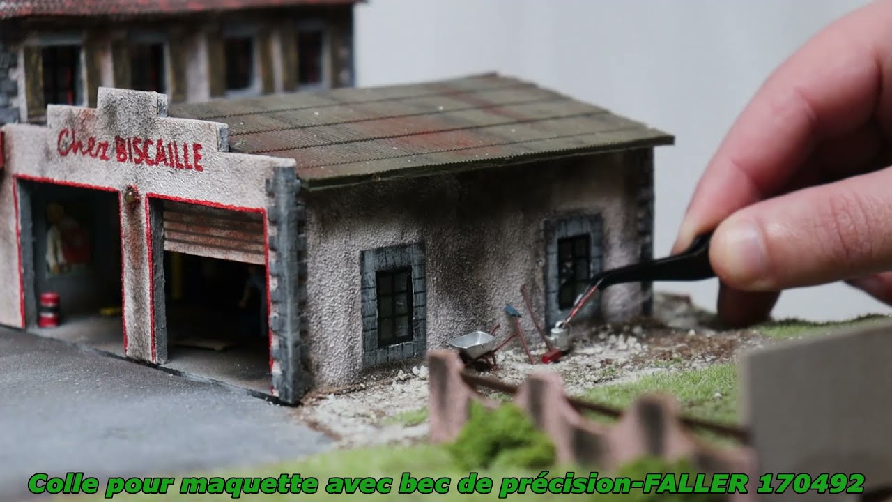 Tutoriel modélisme - comment réaliser une station service épisode 28