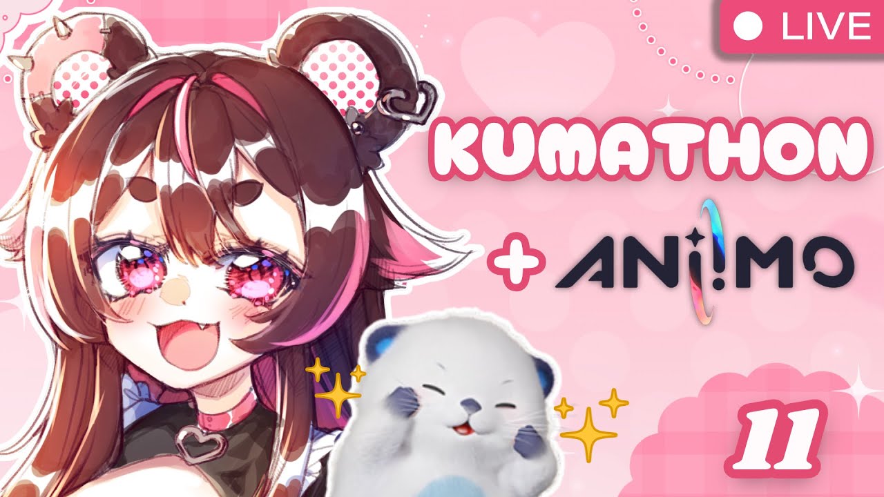 【KUMATHON - DIA 11】Testando o Closed Beta Test do ANIIMO! | Moorikuma