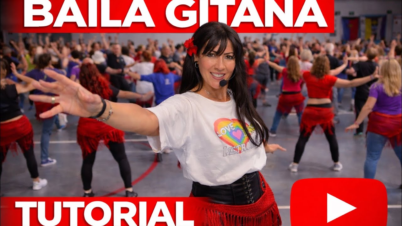BAILA GITANA Tutorial coreo Petronela Calciu// balli di gruppo 2026 