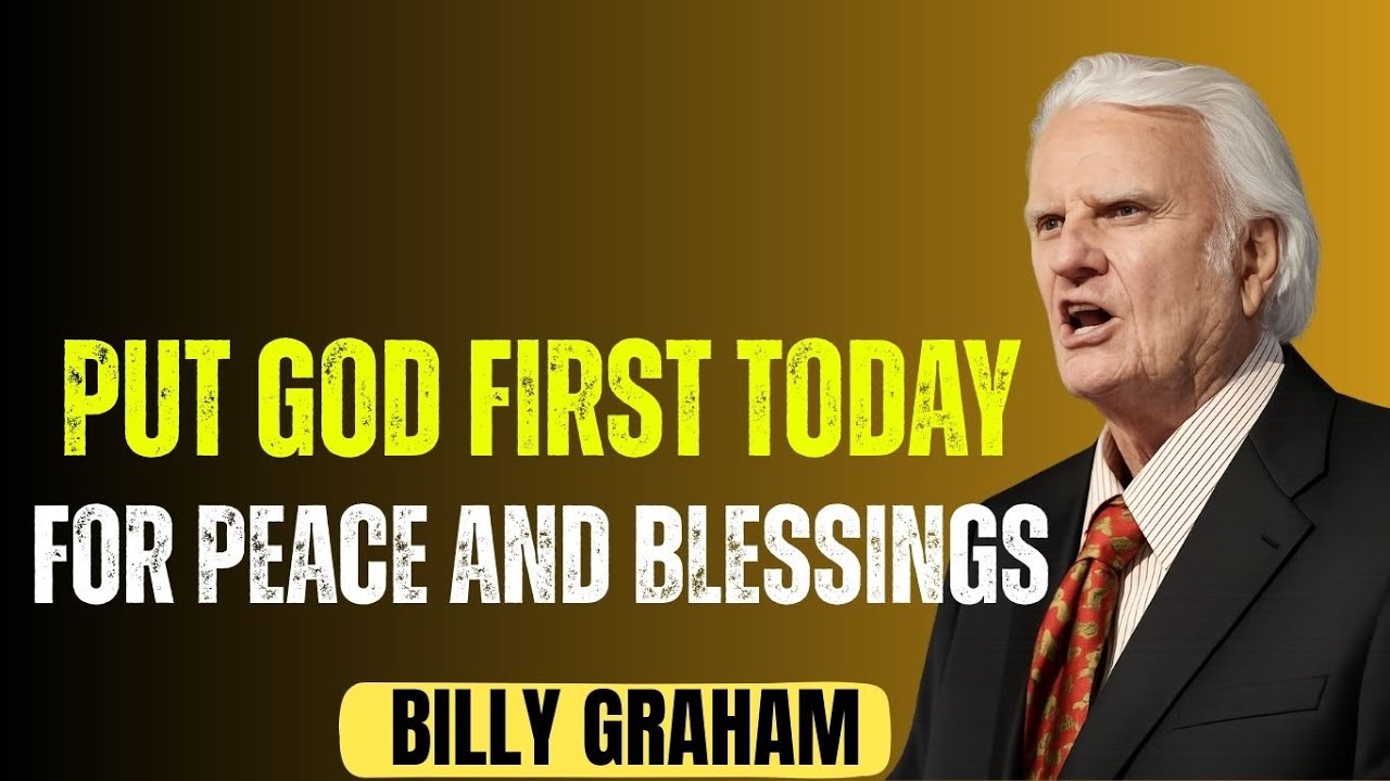 “PUT GOD FIRST TODAY: A MORNING PRAYER FOR PEACE”
