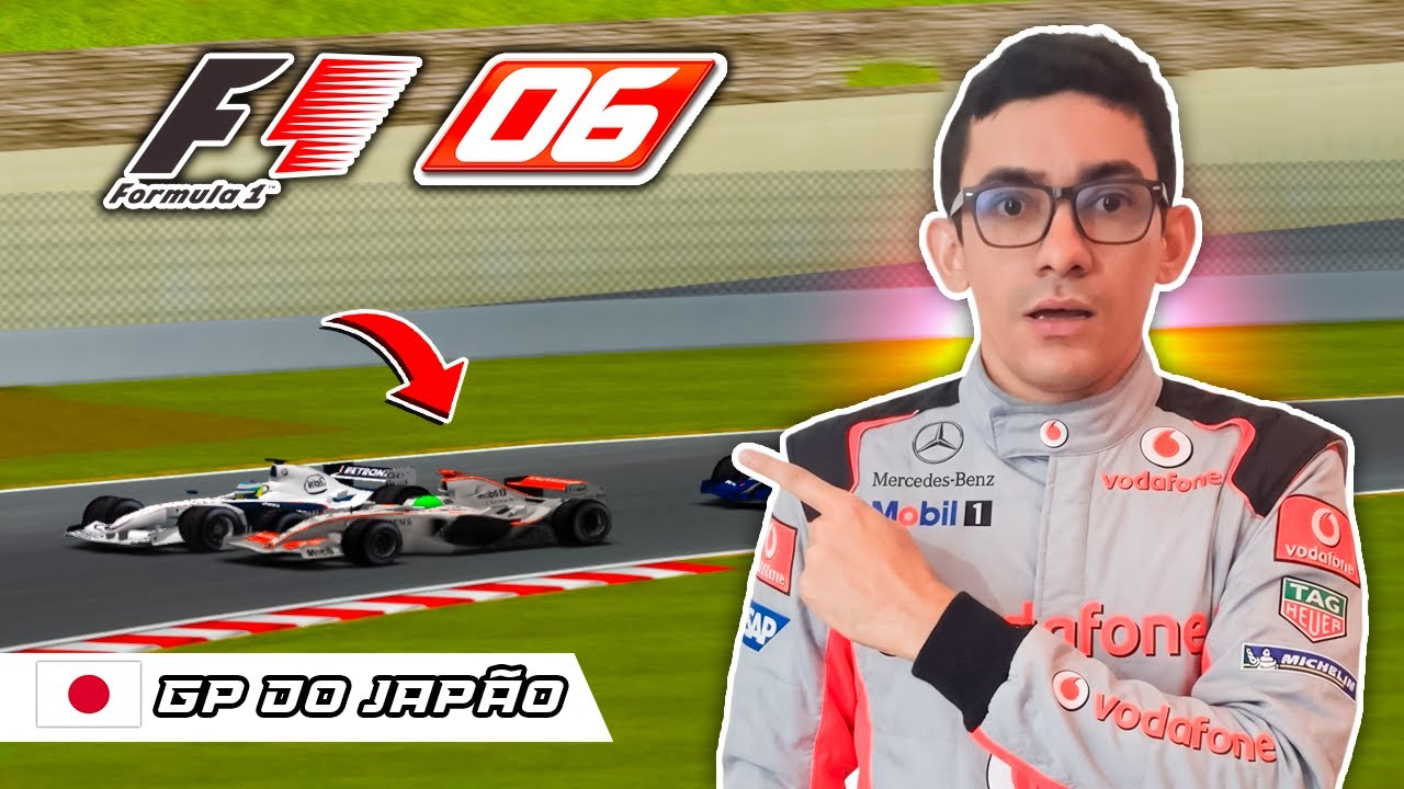 LARGUEI EM ÚLTIMO no JAPÃO e ISSO ACONTECEU! | F1 2006 PS2 | MODO CARREIRA (Ep. 36 – T2)