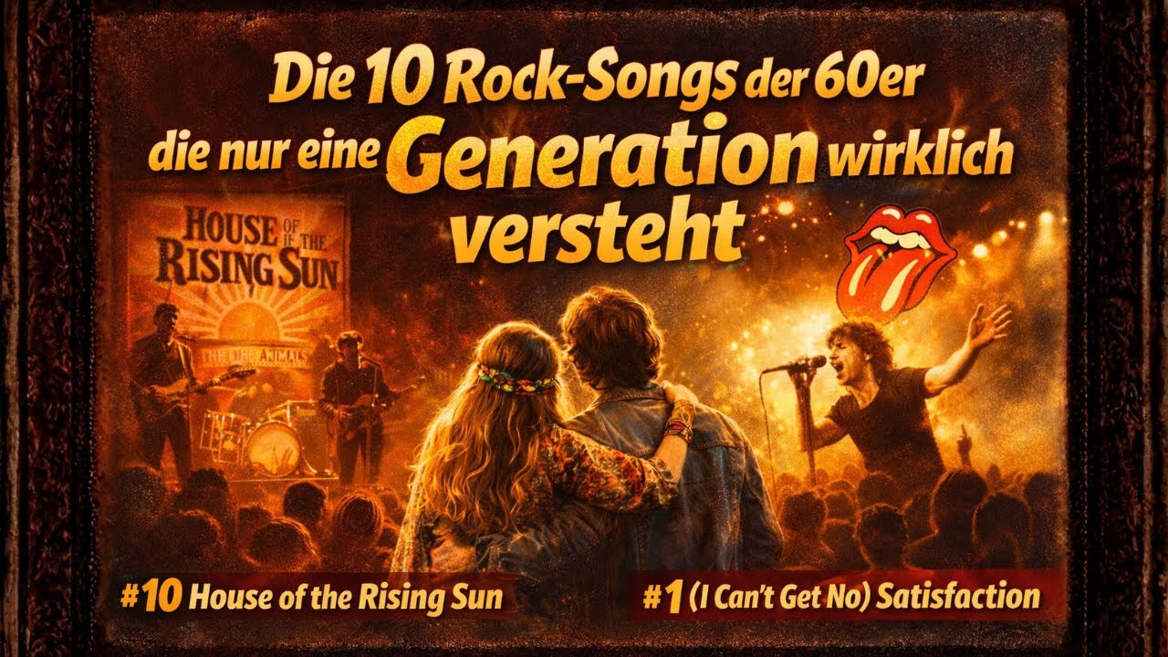 Die 10 Rock-Songs der 60er, die nur eine Generation wirklich versteht