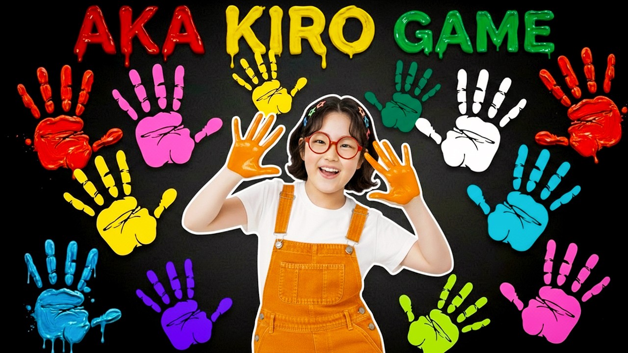 AKA! KIRO! AKA! SHIRO! | VIRAL TREND! Color Mixing | immersive interactive