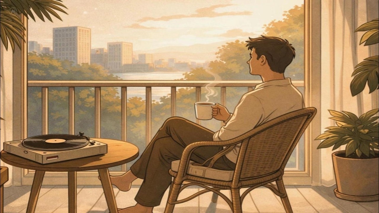 Wednesday Sunlight | Soft Balcony Jazz & Coffee