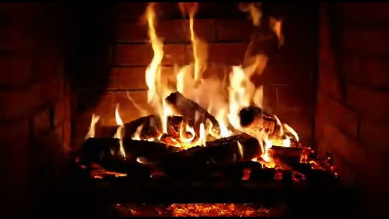 30 Minutes of Relaxing Fireplace Sounds 🔥 Cozy Fire Ambience for Sleep, Study & Relax