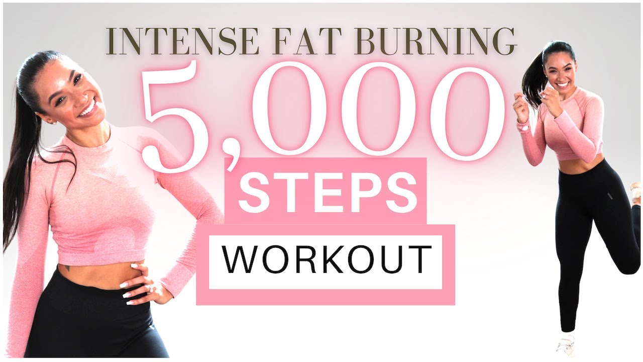 5000 Steps in 30 Min | Fast Walking Workout to Burn Calories 🔥 Super Sweaty & Fun!