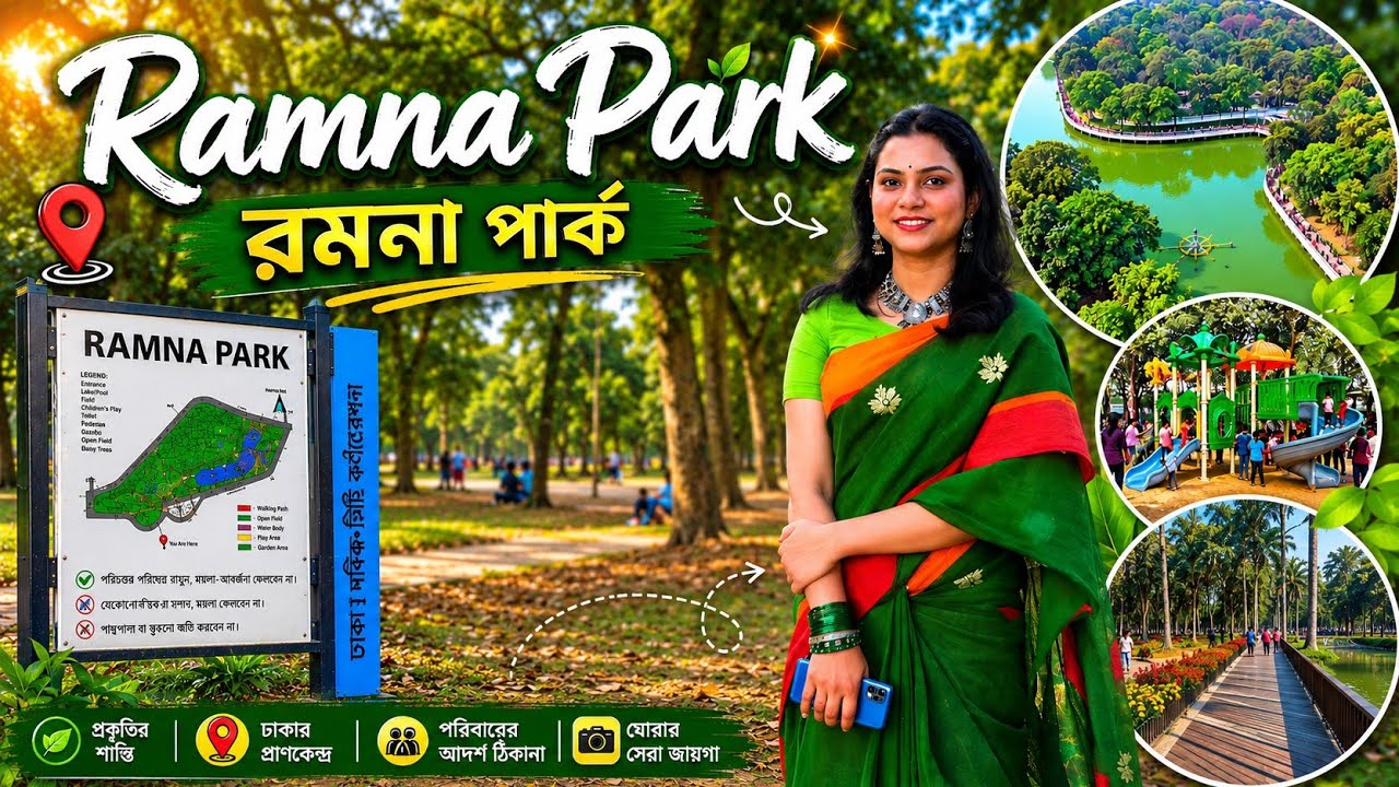 রমনা পার্কের নতুন সৌন্দর্য | Ramna Park Vlog 2025 | Ramna Park | Ramna Park Dhaka Bangladesh