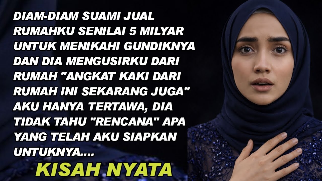 SUAMI JUAL RUMAHKU 5 MILYAR UNTUK MENIKAHI SELINGKUHANNYA DAN MENGUSIRKU AKU HANYA TERTAWA!
