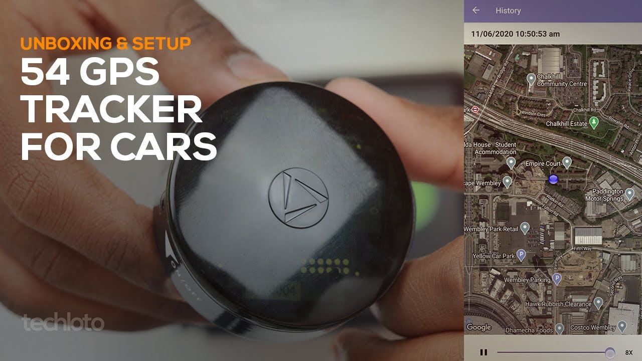 Распаковка и настройка GPS-трекера LandAirSea 54 для автомобилей︱techloto