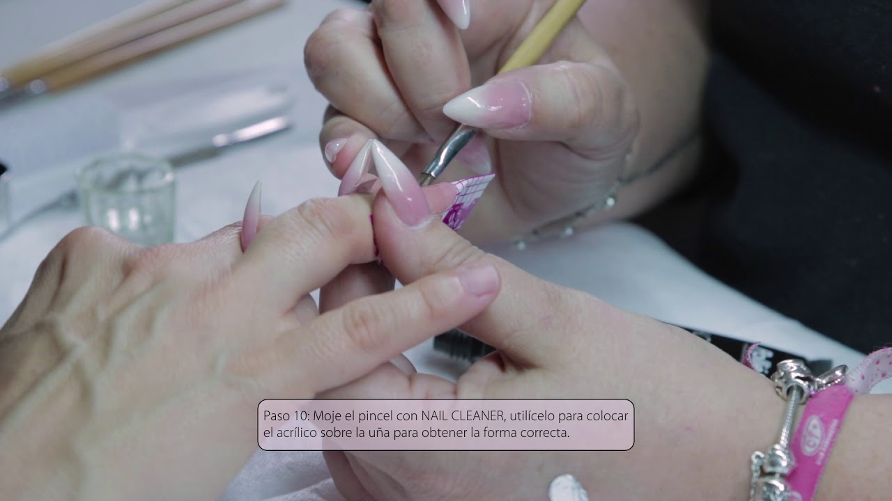 Tutorial paso a paso: Acrylic Gel P-Lack de Pollié
