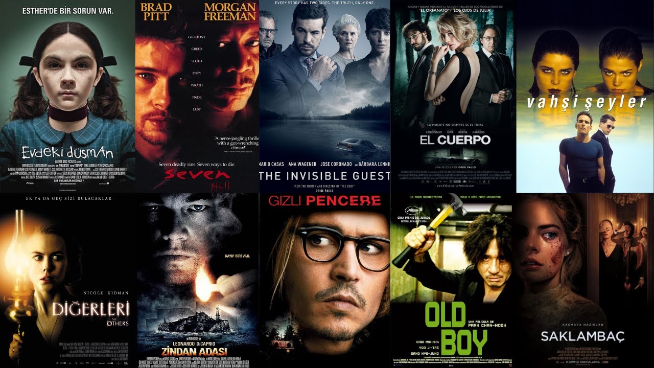 Gelmiş Geçmiş En İyi 10 Ters Köşe Filmler #film #sinema