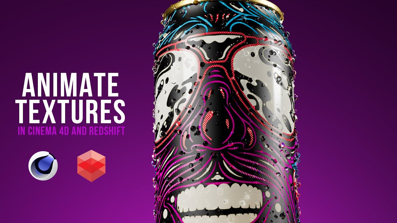 Animated textures in Cinema 4D and Redshift
