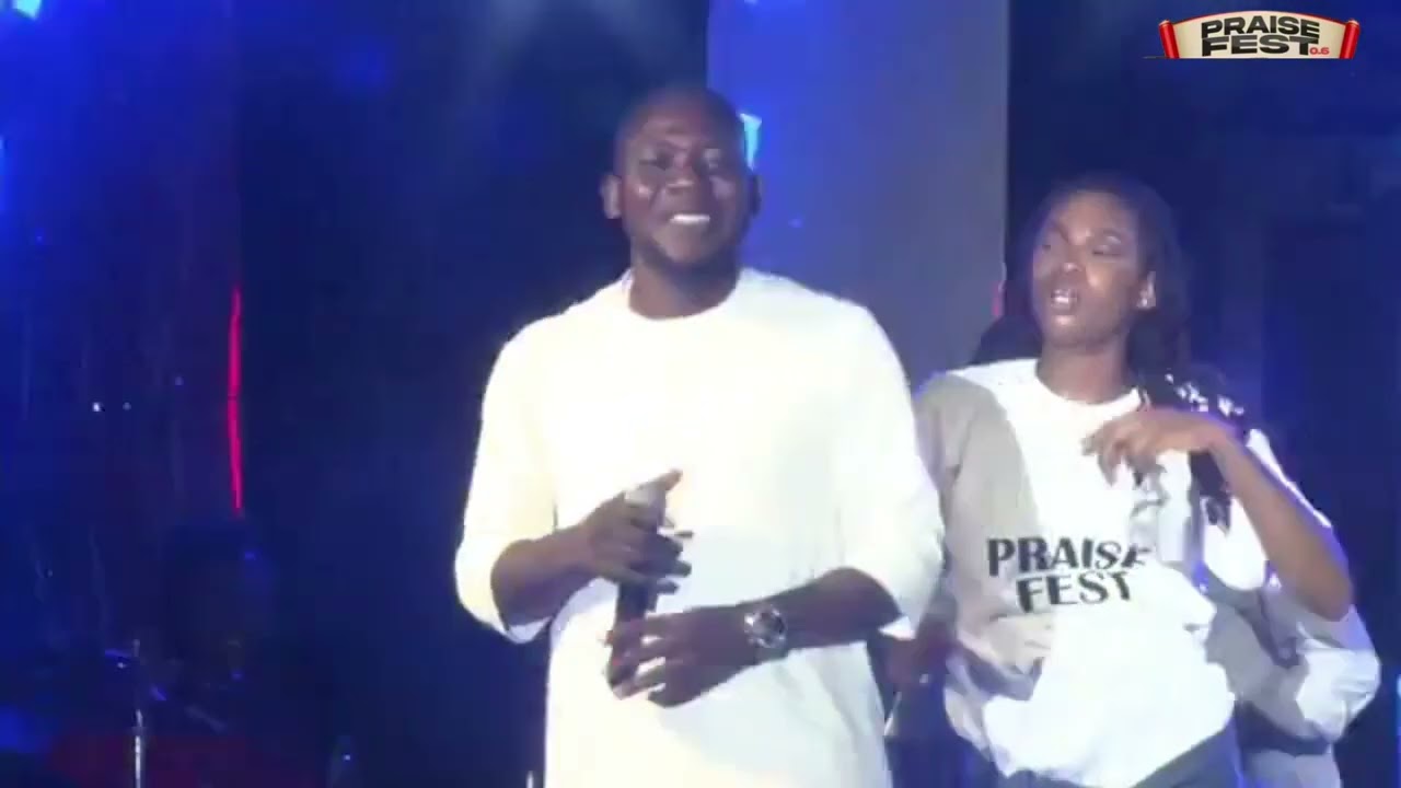 Minister Shekz BARUWANA live at Praise Fest 2024 with Godwin Onazi