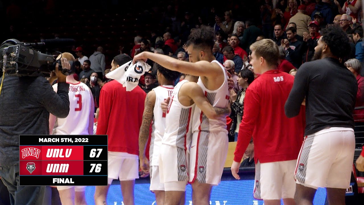 UNM MBB vs. UNLV Highlights (3/5/2022)