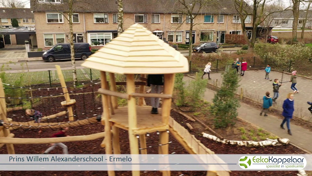 Groen schoolplein Prins Willem Alexanderschool - Ermelo