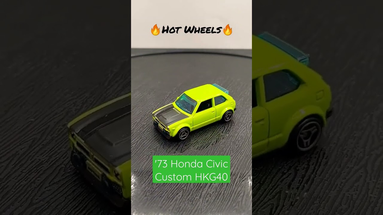 '73 Honda Civic Custom HKG40 [🔥Hot Wheels🔥]