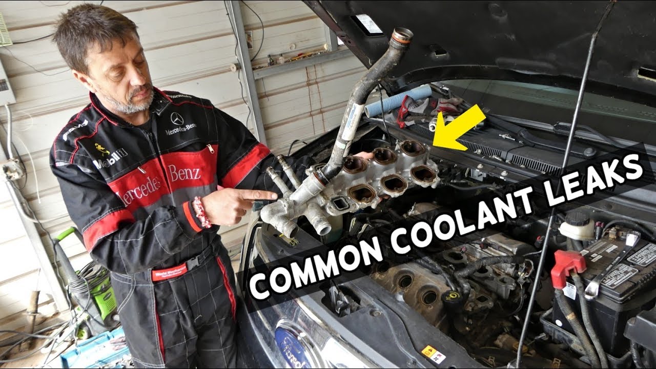 MOST COMMON COOLANT LEAK LEAKS FORD 3.5 V6 FORD EDGE TAURUS FLEX FUSION LINCOLN MKX MKZ