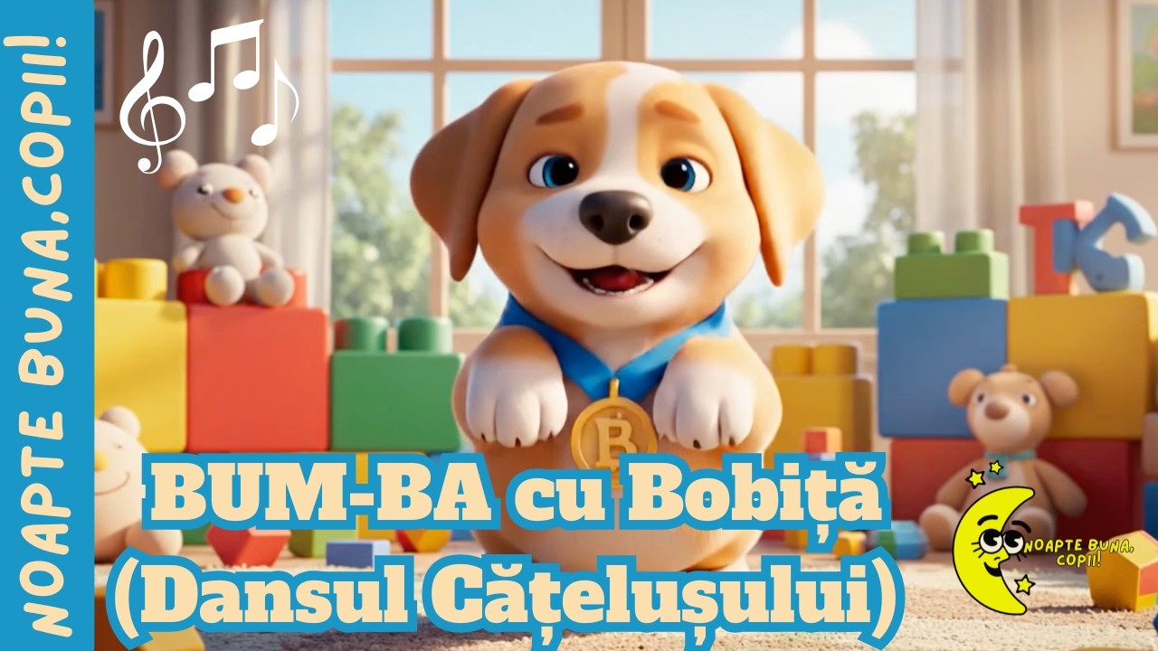 🐶🐶🐶 BUM-BA cu Bobiță (Dansul Cățelușului) 🐶🐶🐶