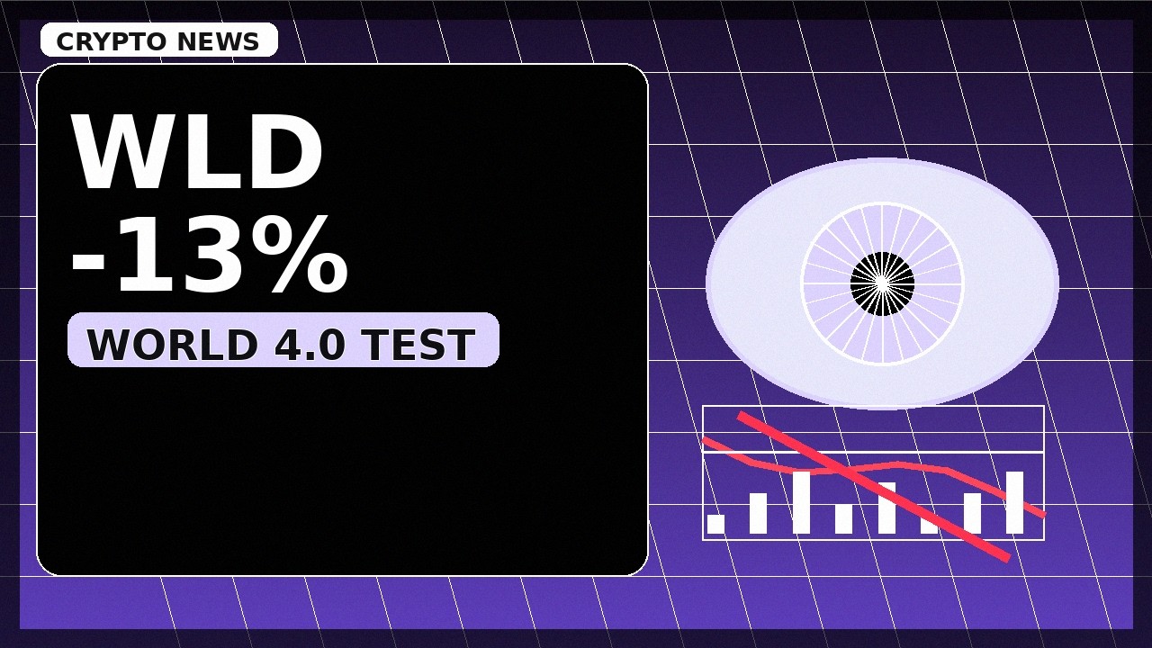 Worldcoin Drops 13% After World 4.0 Push &mdash; WLD Watch