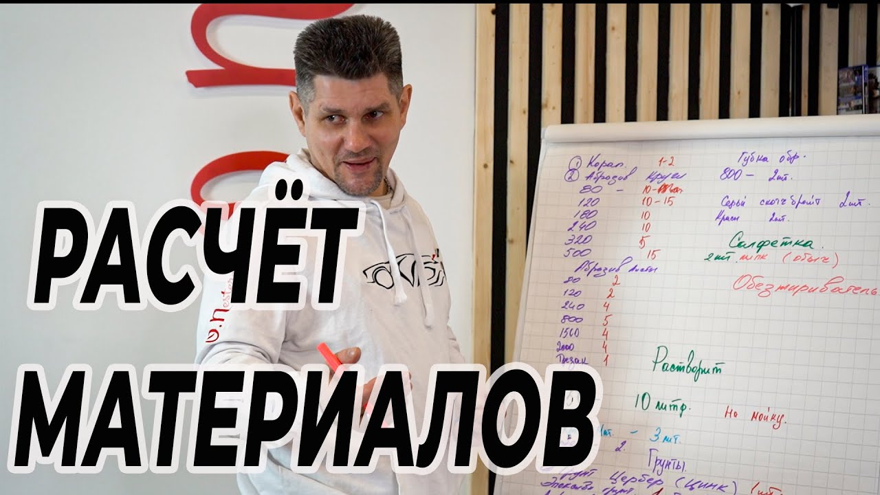 СКОЛЬКО материала нужно па полный ремонт авто