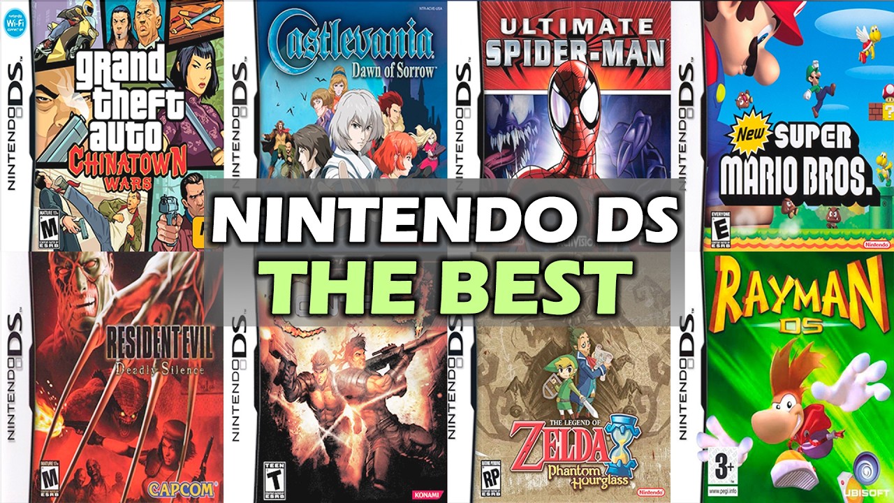 TOP 40 BEST DS GAMES YOU CAN'T MISS