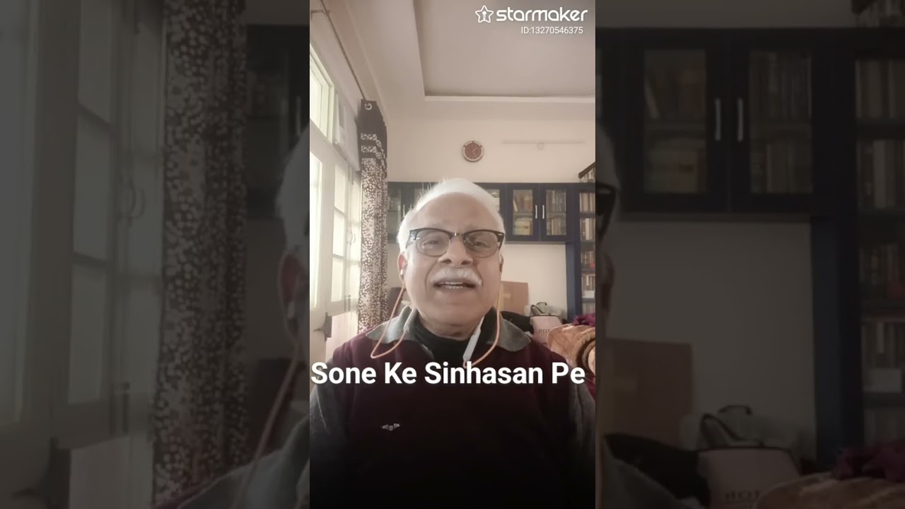 Film Song #CHHOTA SA GHAR HOGA# originally by #Kishore Da# My cover on StarMaker now.....