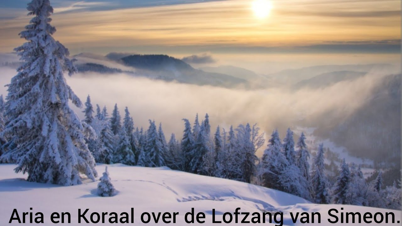 Aria en Koraal over de Lofzang van Simeon. (Peter Wildeman)