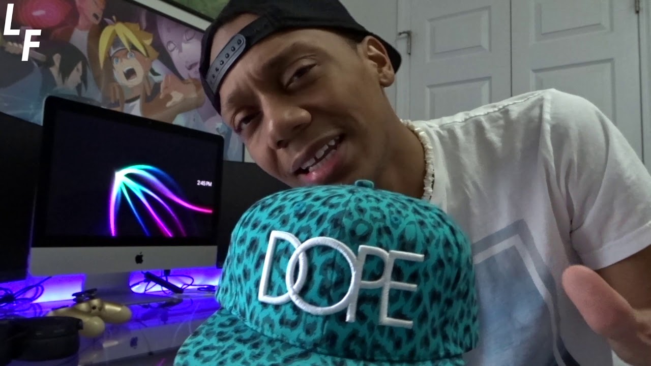 Very Rare Teal Leopard Print By DOPE Couture Clothing Hat Review