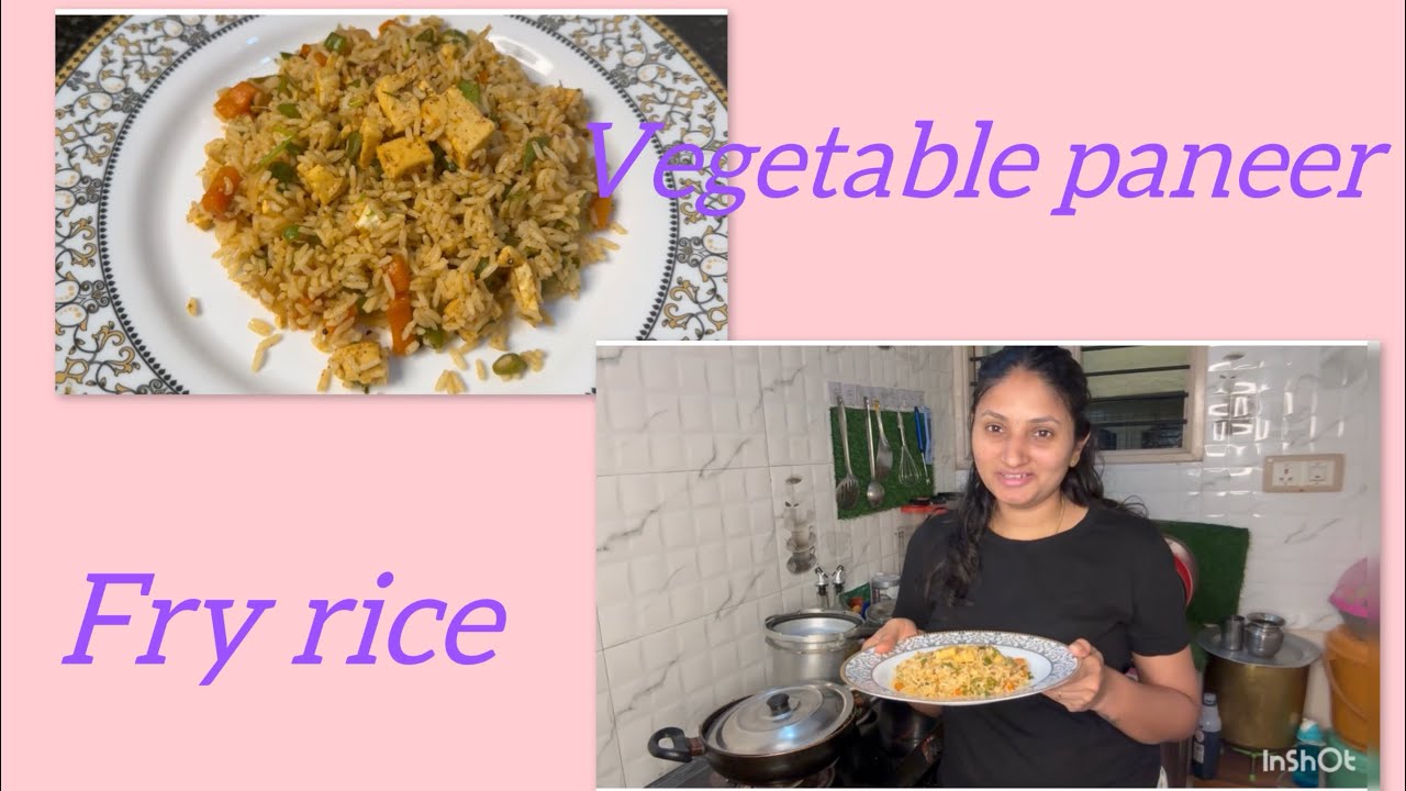 Vegetable paneer fry rice 🍚 @divyamanasa757 