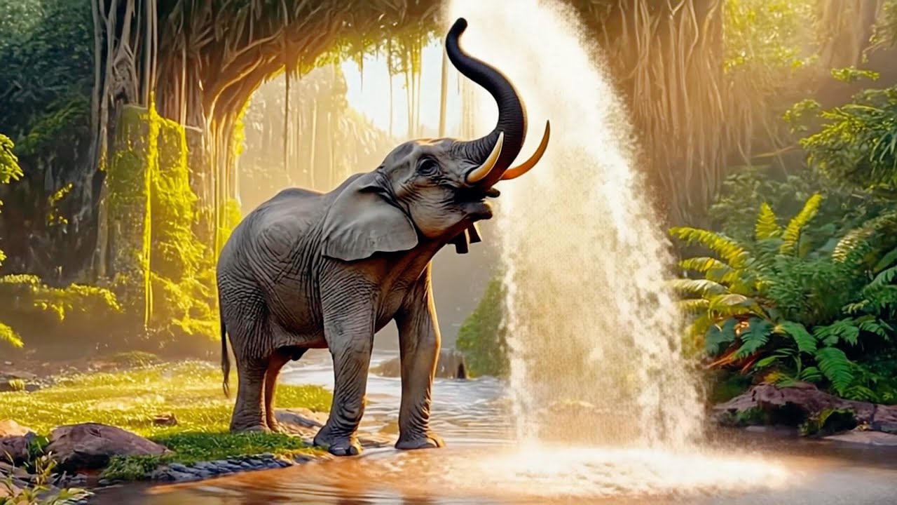 Beyond Beautiful: Tropical Flowers, Jungle Wildlife | Nature Relaxation Film #new #nature #ai #yt