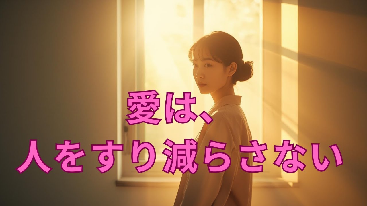 愛は、人をすり減らさない──恋愛で幸せになる人が選んでいる法則