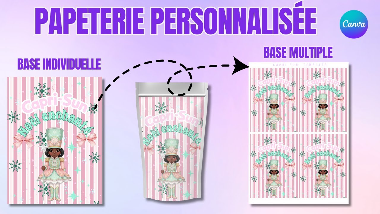 Crée toute ta papeterie de fête en moins d'une heure! Astuce gagne-temps pour étiquettes de fête !