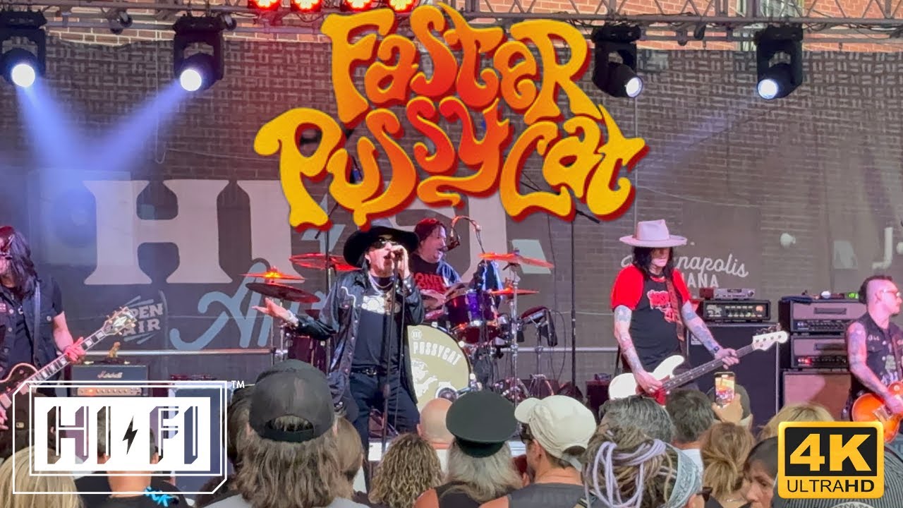 Faster Pussycat Live at The HI-FI | July 4, 2025 Concert in 4K 🔥 Sunset Strip Sleaze in Indy!