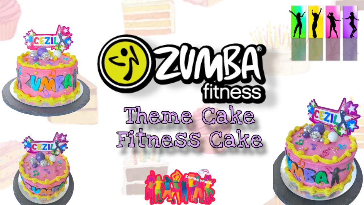 Zumba Theme Cake | Fitness Cake | Birthday Cake | Maja's Bread and Butter 