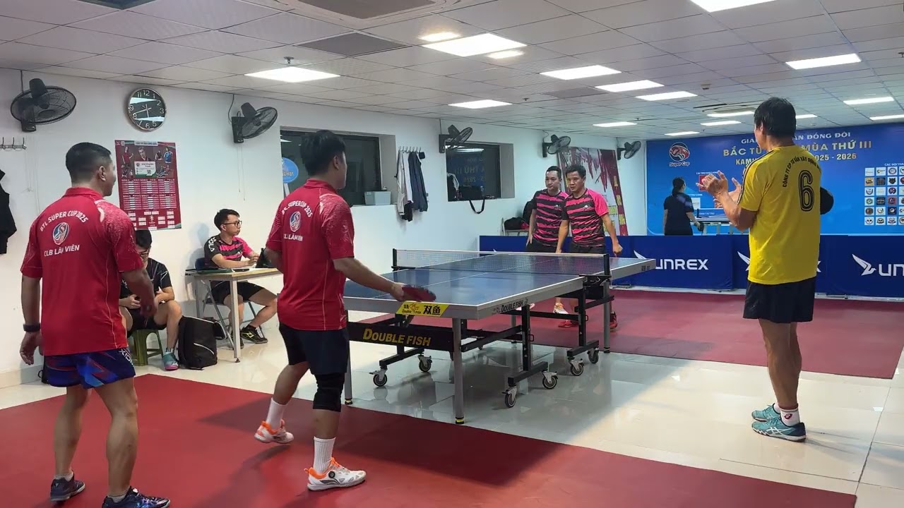 Thảo B3 + Lâm B3 (HH) vs Trọng B4 + Hiếu B5 (LV) Vòng 6 BTL 2025-2026