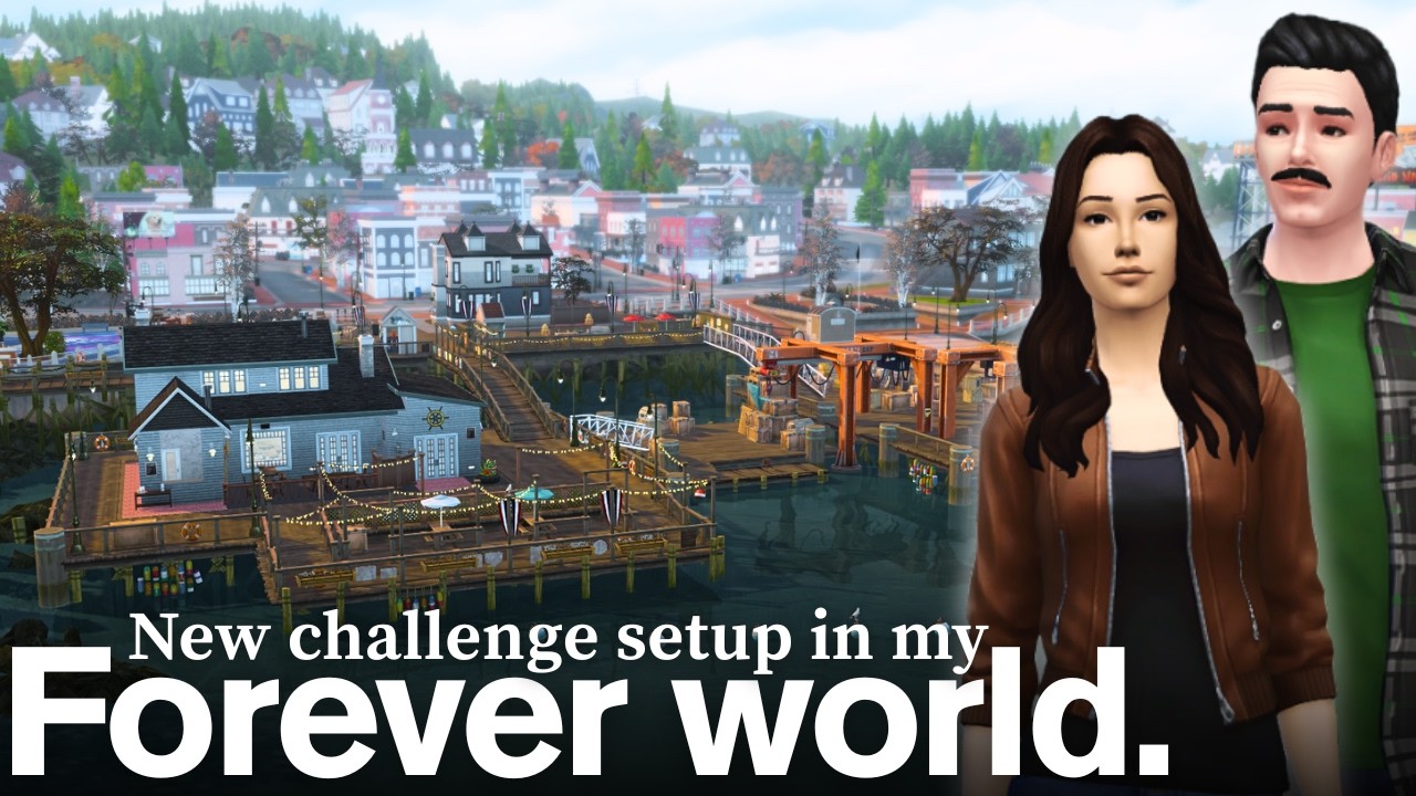 I'm Spending 100 Days In My Twilight-Themed Sims 4 Forever World Challenge