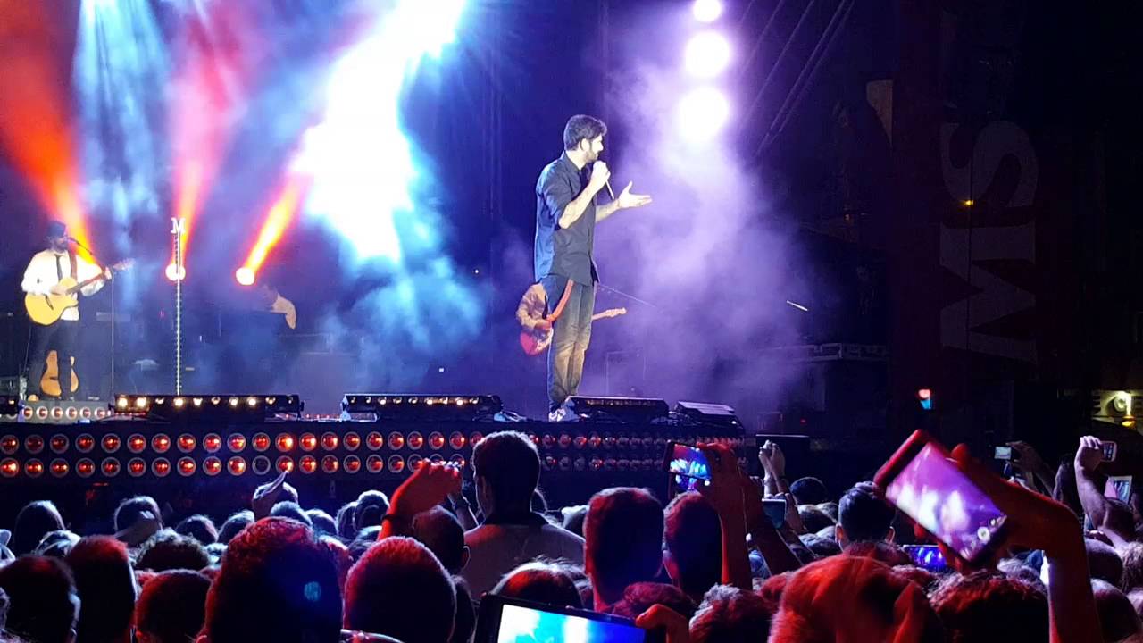 Melendi Sara Luna en Albacete 12/09/2015