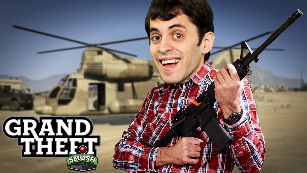 EPIC MILITARY RAID (Grand Theft Smosh)