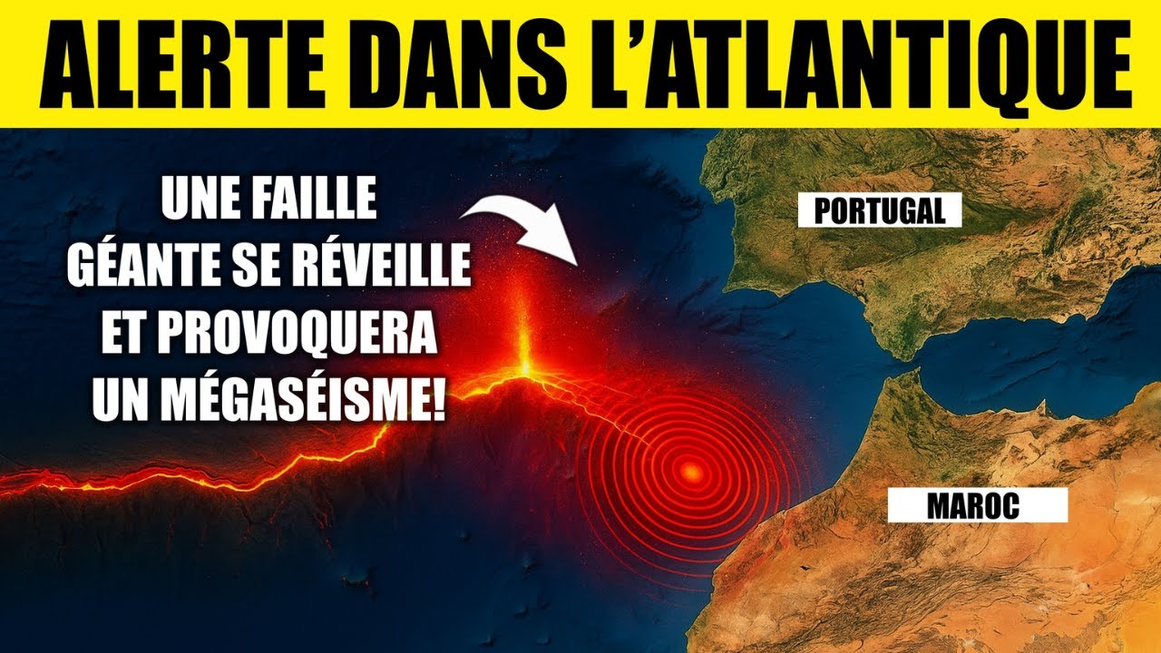 L&rsquo;ATLANTIQUE SE FRACTURE : LA NAISSANCE D&rsquo;UNE NOUVELLE FAILLE