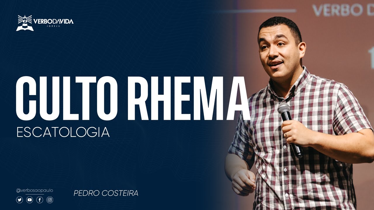 CULTO RHEMA: ESCATOLOGIA - Pedro Costeira
