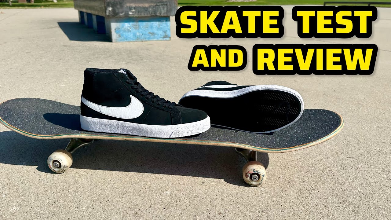 Тест-драйв Nike SB Zoom Blazer Mid в скейтпарке